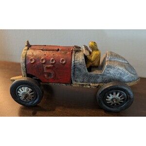 1998 CBK LTD Vintage #5 Toy Race Car w Lifting Hood